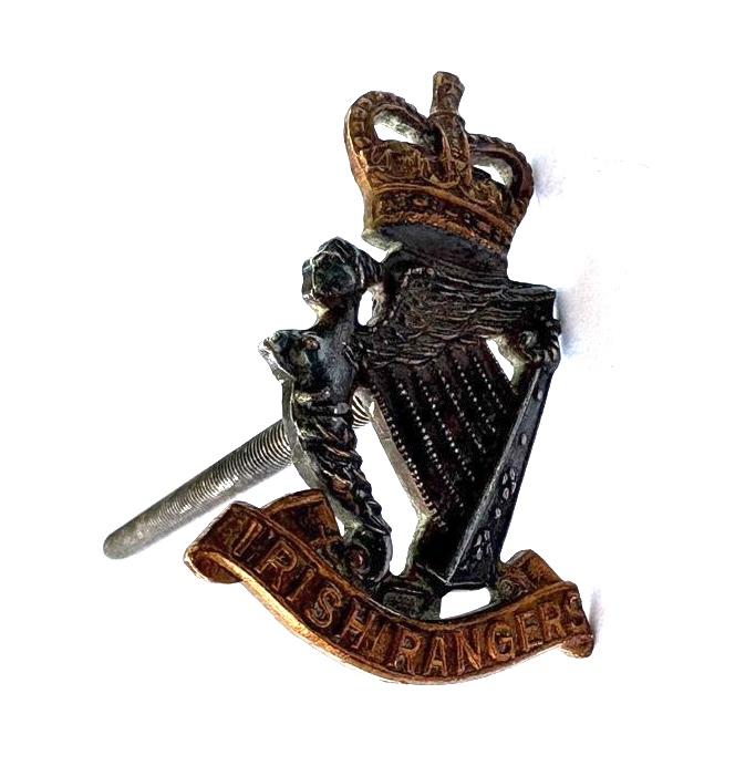 Irish Rangers Silver & Gilt, long rear screw