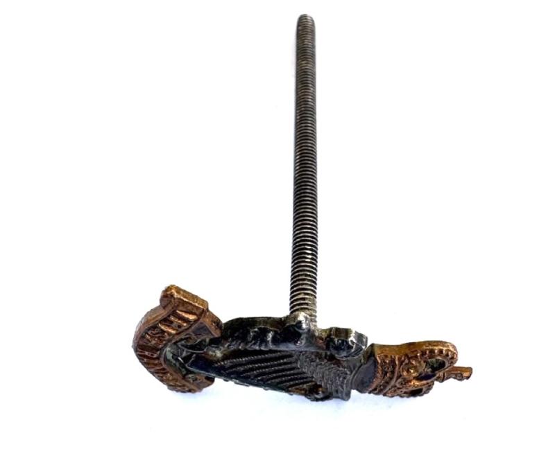 Irish Rangers Silver & Gilt, long rear screw