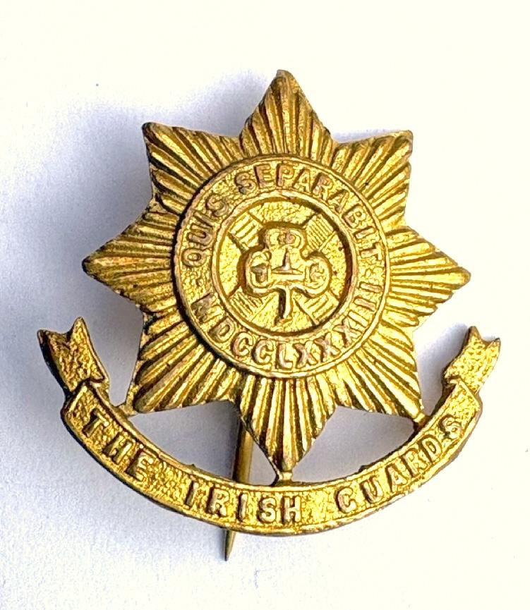 The Irish Guards Sweetheart Brooch