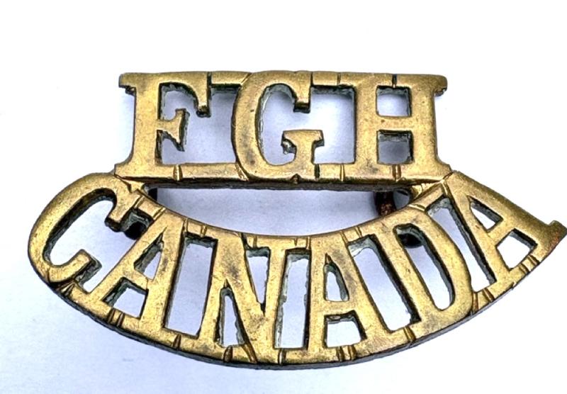 Fort Garry Horse Shoulder Title. 1918 - 45