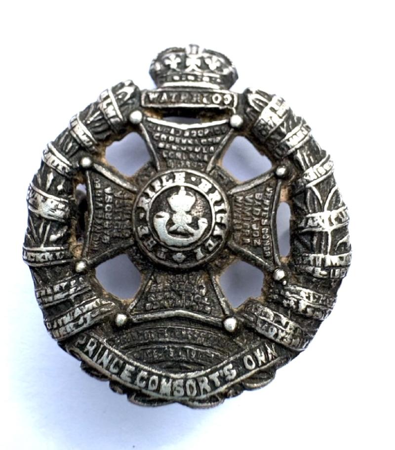 A Single Collar Badge: The Rifle Brigade marked 