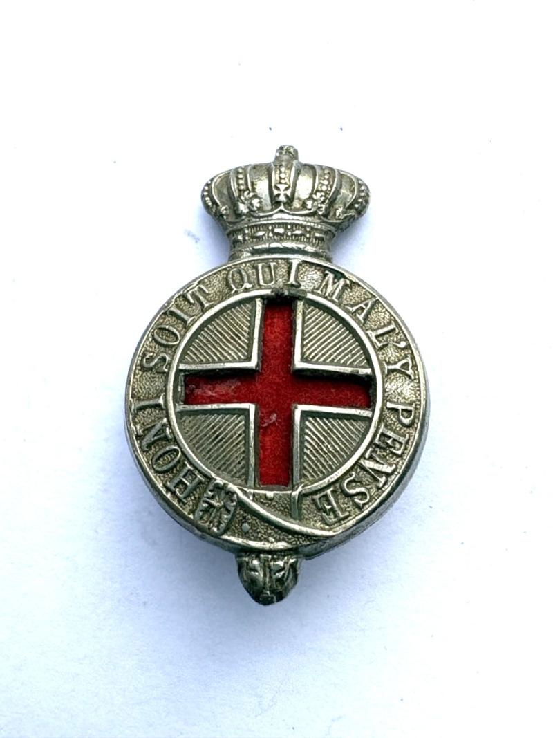 Victorian Coldstream Collar Badge - pre 1881.