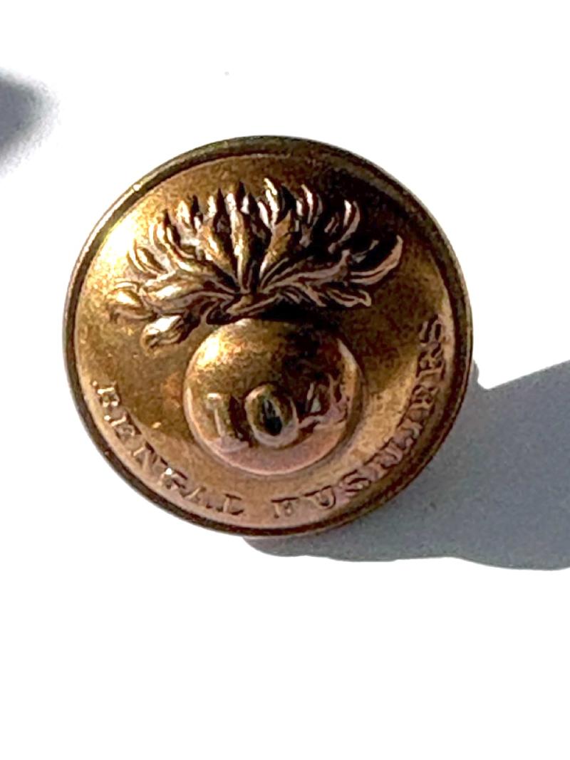 Line regiment: 104 Bengal Fusiliers Button.