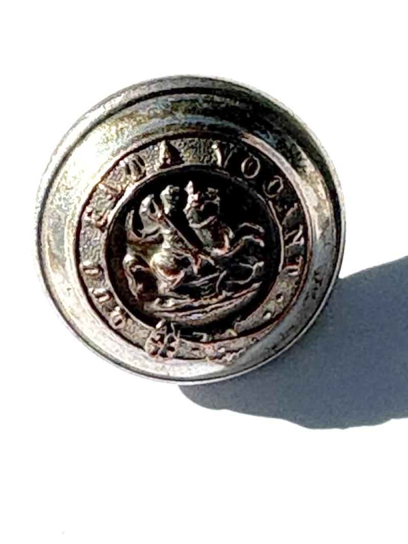 Northumberland Fusiliers Vounteers SP Button