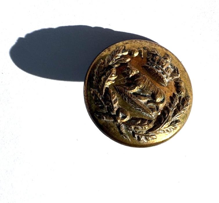Victorian Gordon Highlanders Open-backed Button