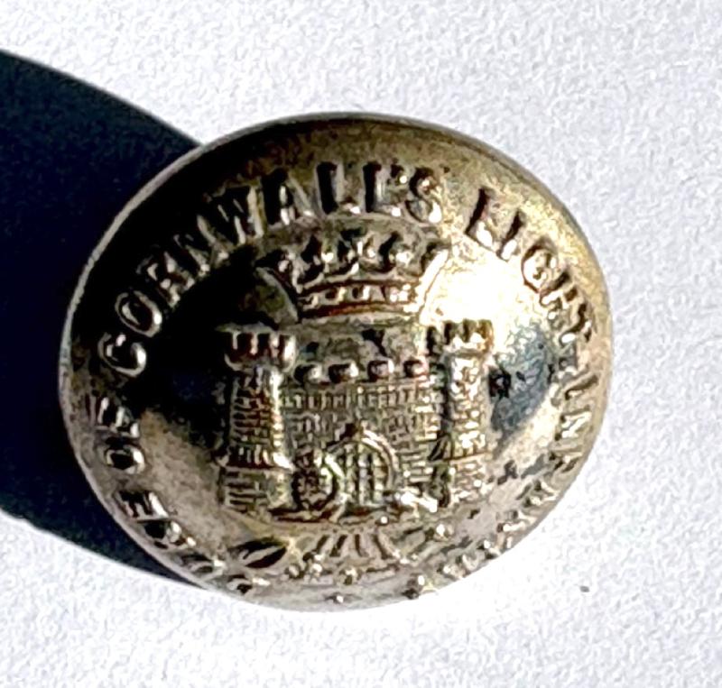 Duke of Cornwall's Light Infantry Volunteers Button