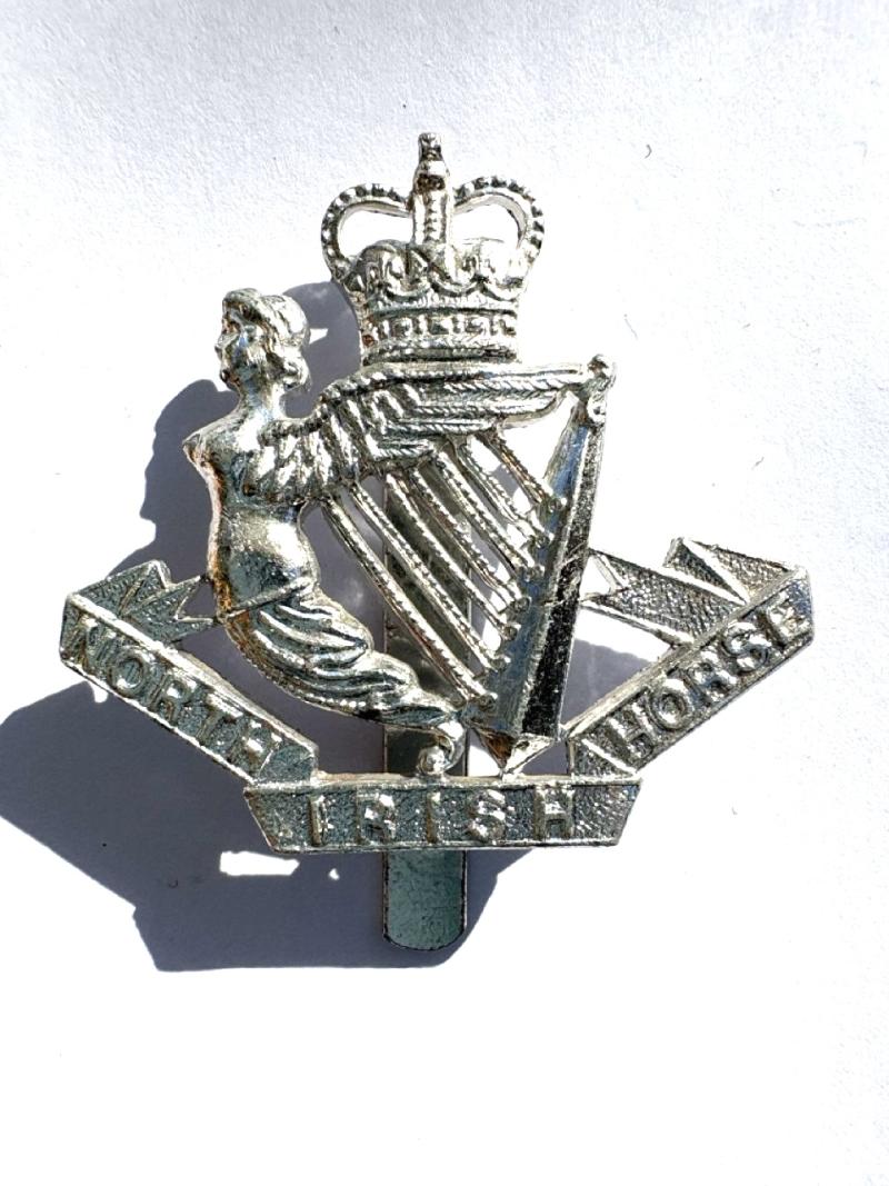 North Irish Horse Anodised/Staybrite Badge
