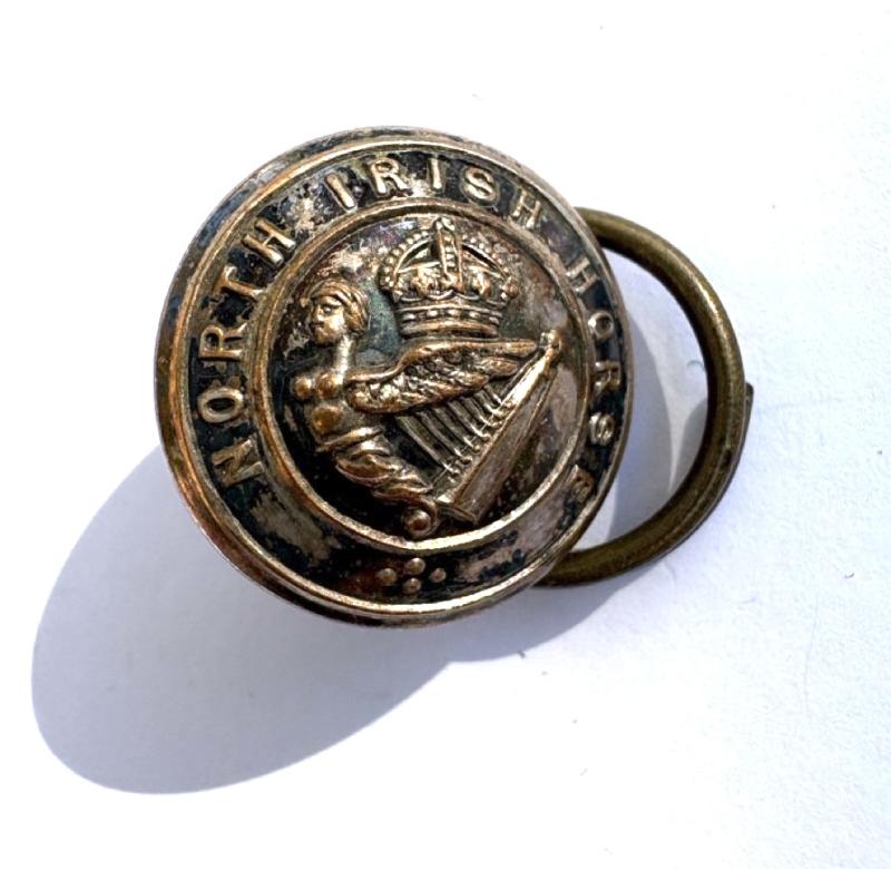 Silver-plated Button Irish Horse by Hennessy Dublin