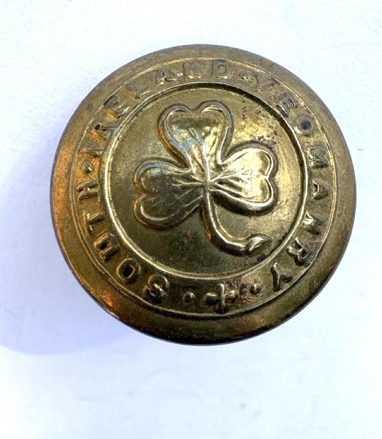 South Ireland Yeomanry Button