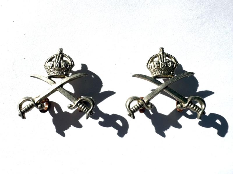 APTC. Army Physical Training Corps: A pair of collar badges