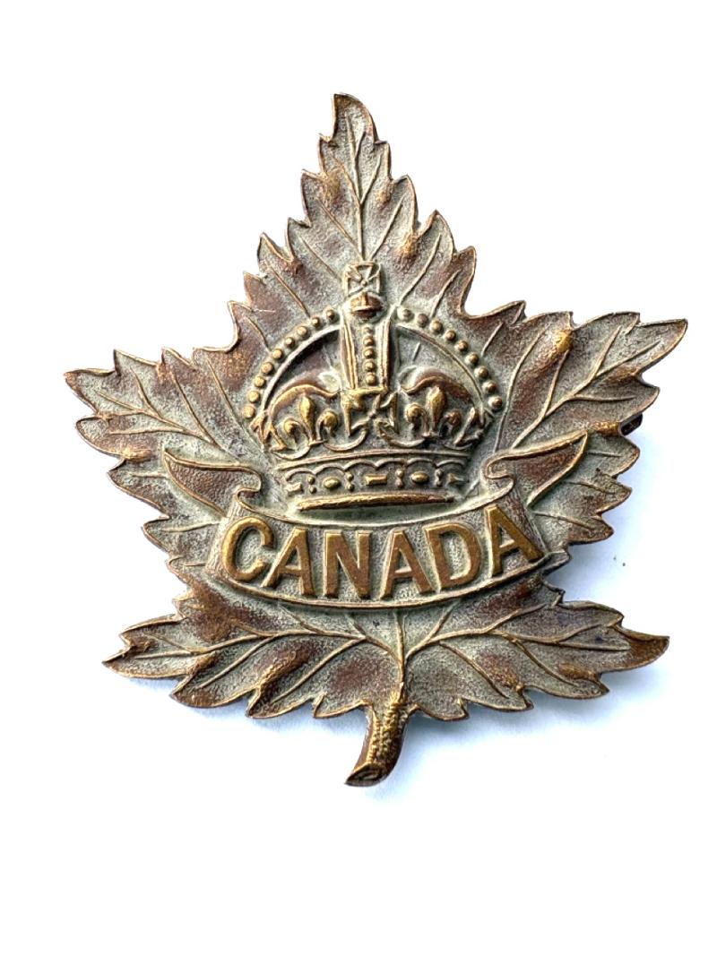 Officer's General Service Cap Badge: Canada