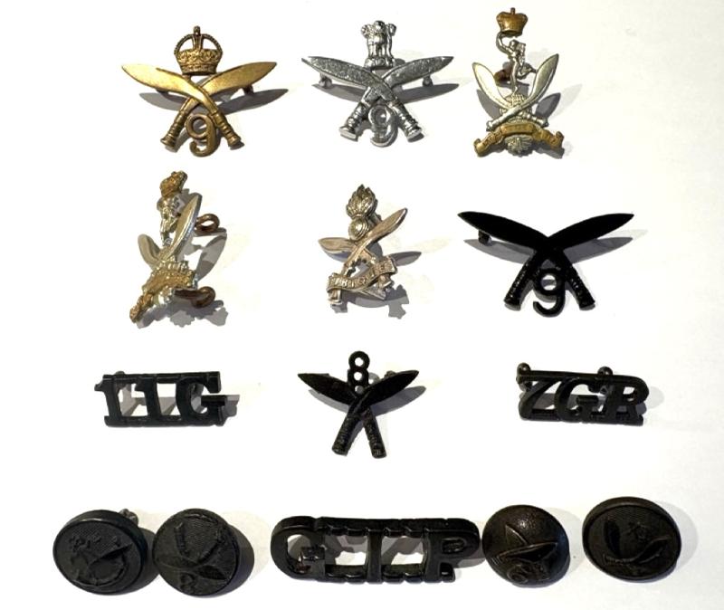 A Mixed Group of Various Gurkha Badges, Buttons & Insignia