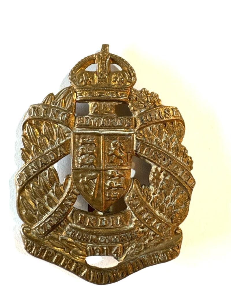 2nd King Edward's Horse cap badge. (Yeomanry)